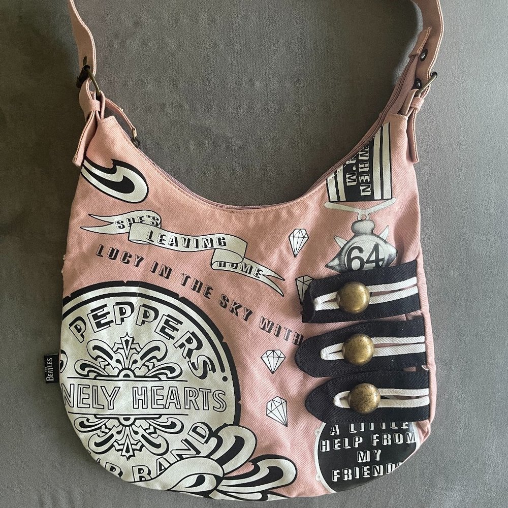 Beatles Sgt. Pepper Slouch Shoulder Bag - Apple Corps
